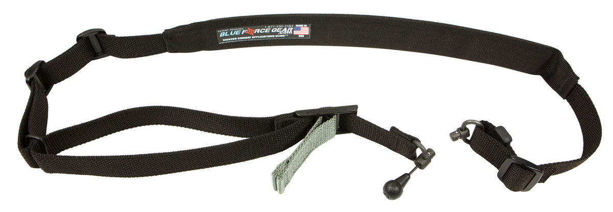 Blue Force Gear VCAS2TO1RED200AABK Vickers 221 Black Cordura Padded One-Two Point AR Platform