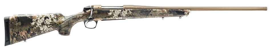 CVA CR3901C Cascade Full Size 6.5 Creedmoor 4+1, 22" Flat Dark Earth Cerakote Steel Threaded Barrel, Flat Dark Earth Cerakote Steel Receiver, Veil Wideland Fixed w/SoftTouch Stock, Right Hand