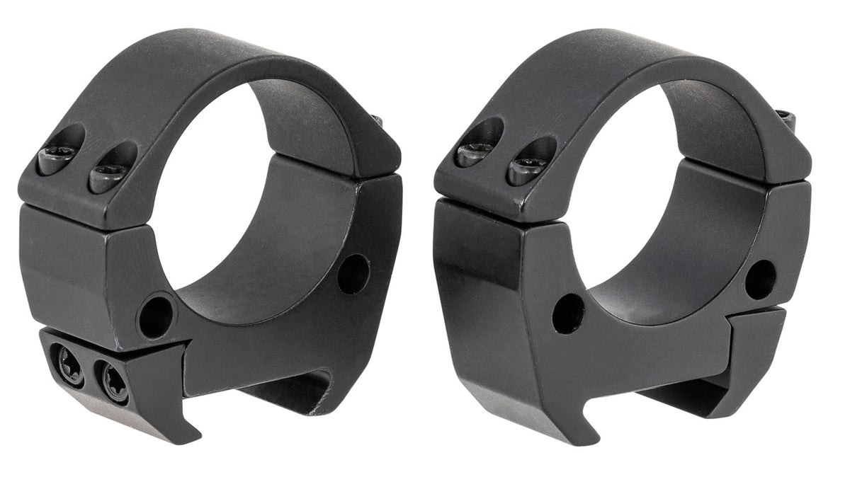 Talley TMS30L Modern Sporting Black Anodized Aluminum 30mm Tube Low Picatinny Rail 0 MOA