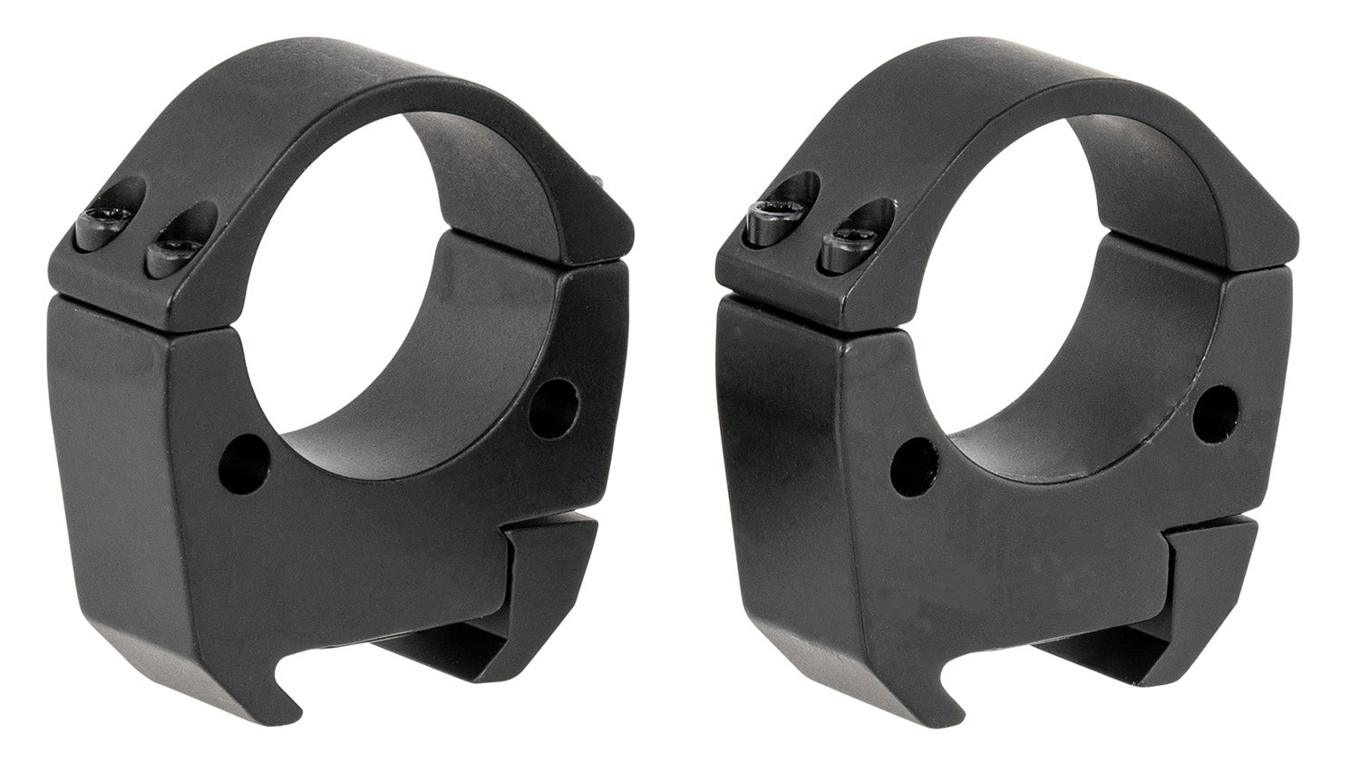 Talley TMS30H Modern Sporting Black Anodized Aluminum 30mm Tube High Picatinny Rail