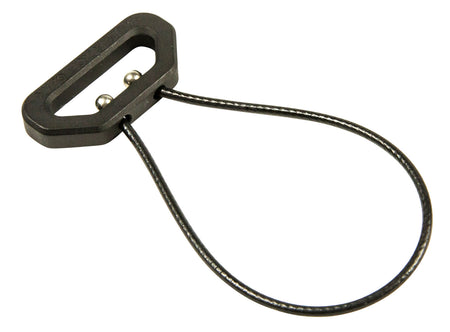 Blue Force Gear UWL325BK Universal Wire Loop Anodized Black 6061-T6 Aluminum 3.25"