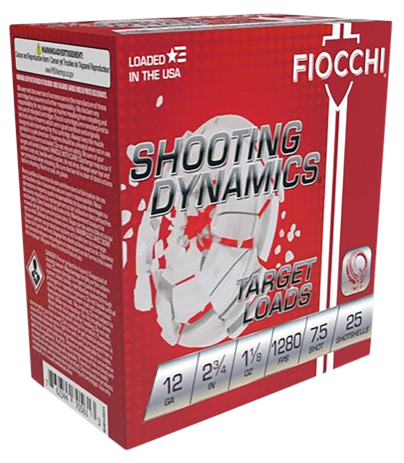 Fiocchi Target Shooting Dynamics 12 Gauge 2.75'' 1 1/8 oz #7.5 Shot