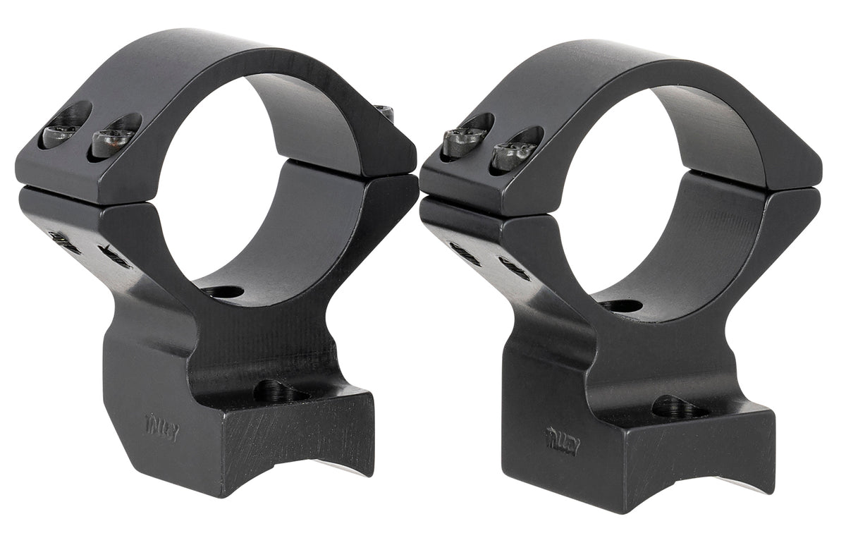 Talley 950766 Scope Mount/Ring Combo Lightweight Matte Black Aluminum 1" Tube Barrett Fieldcraft Picatinny Rail Mount High Rings