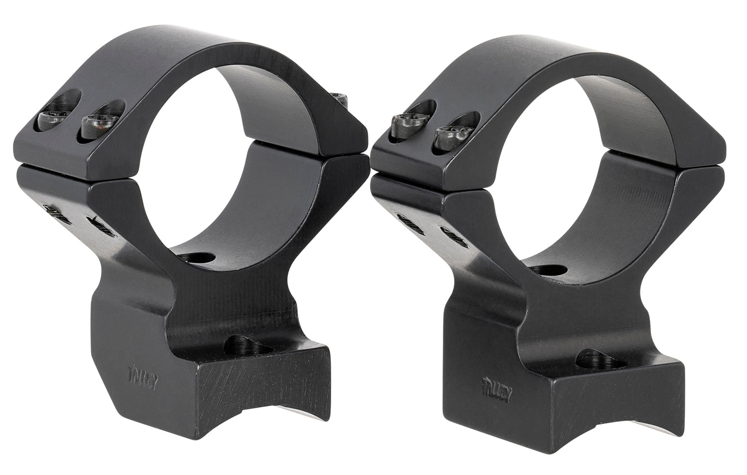 Talley 950766 Scope Mount/Ring Combo Lightweight Matte Black Aluminum 1" Tube Barrett Fieldcraft Picatinny Rail Mount High Rings