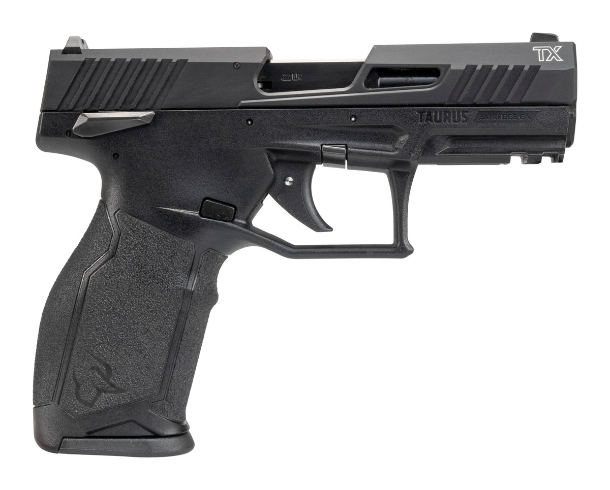 Taurus 1-2TX22341-15 TX22 Gen 2 Full Size Frame 22 LR 15+1 4.10" Matte Black Steel Barrel, Black Hard Coat Anodized Serrated Slide, Black Polymer Frame w/Picatinny Rail, Right Hand