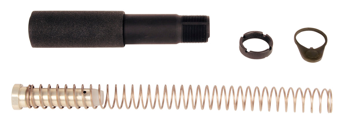 LBE Unlimited PBUFKTBLK Pistol Buffer Tube Kit Black AR-Platform