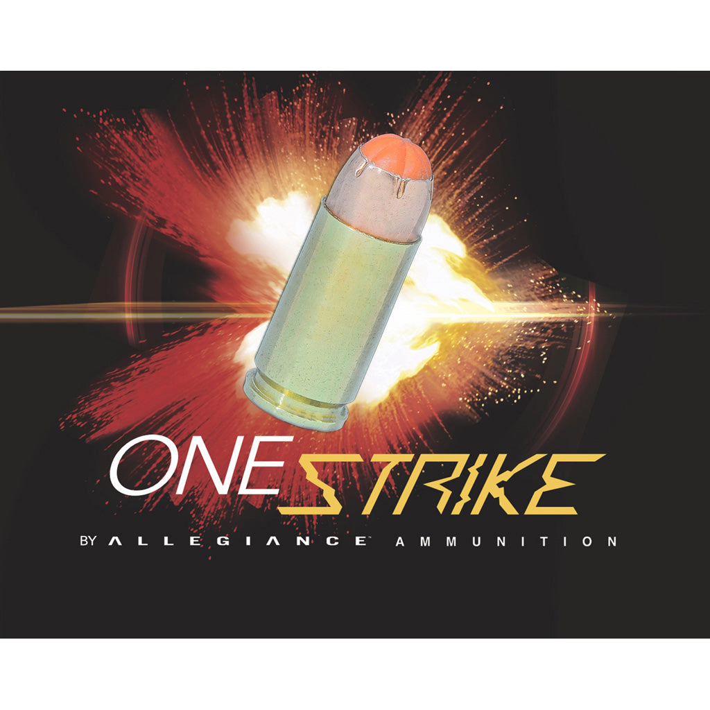 Allegiance 9mm Luger / Parabellum OneStrike 90gr PolyTip Ammo