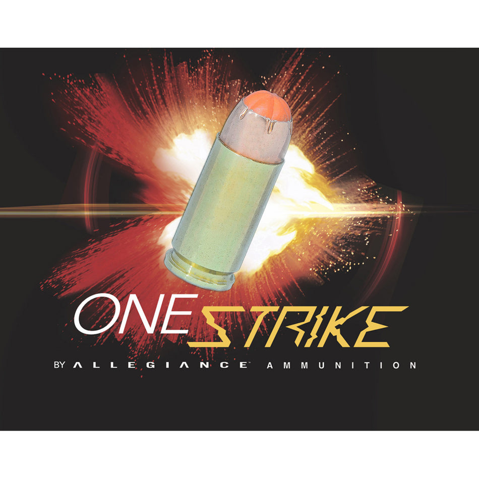 Allegiance 9mm Luger / Parabellum OneStrike 90gr PolyTip Ammo