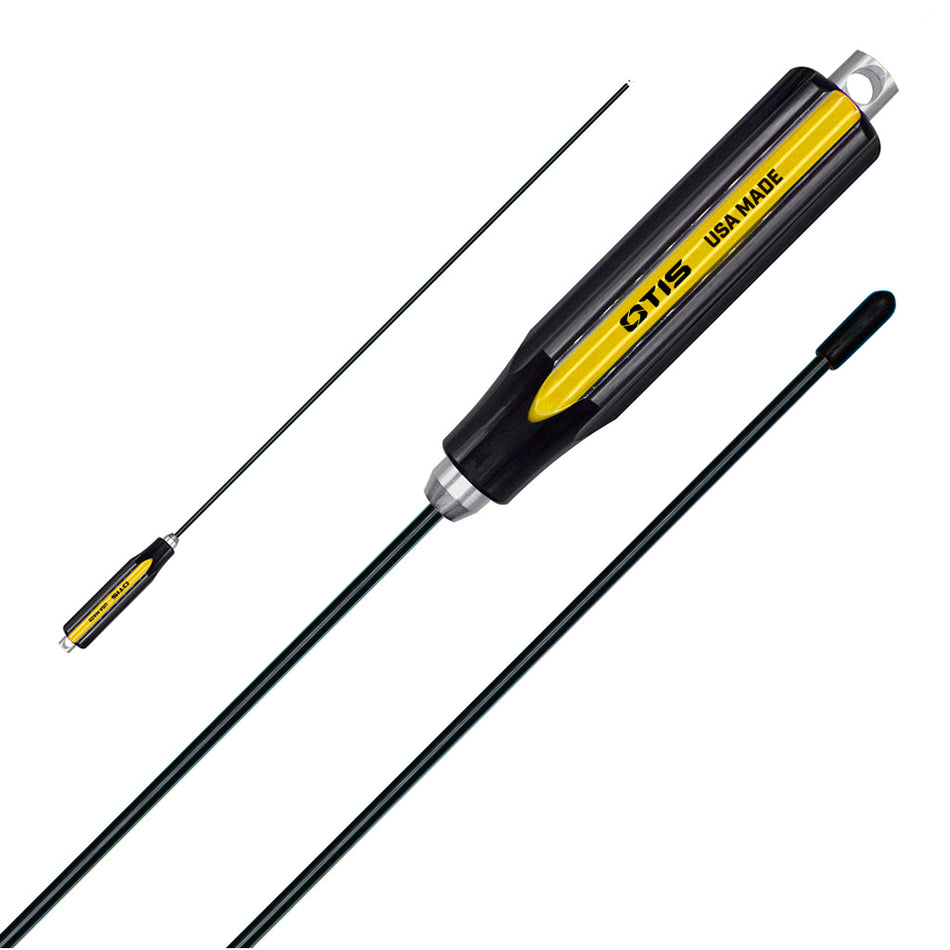 Otis Technology Coated Cleaning Rod, One Piece, For .22 Caliber, 36", Black FG-SROD-22SC