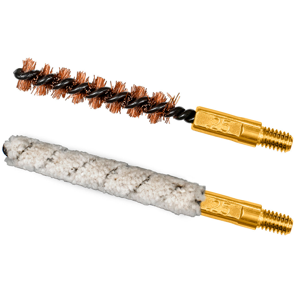 Otis Technology Brush and Mop Combo Pack, Fits .243 Cal/6MM, Includes 1 Brush and 1 Mop FG-325-MB