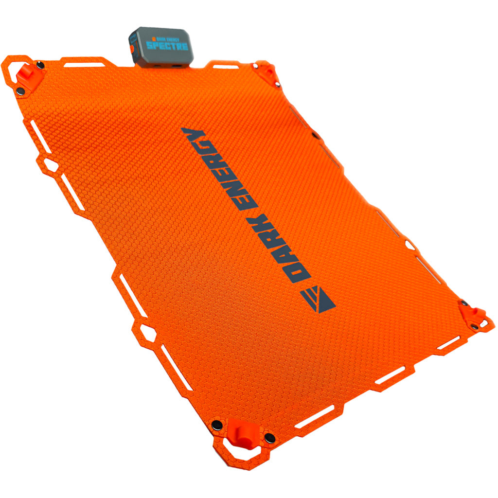Dark Energy Spectre Solar Panel 15W  HI-Vis Orange
