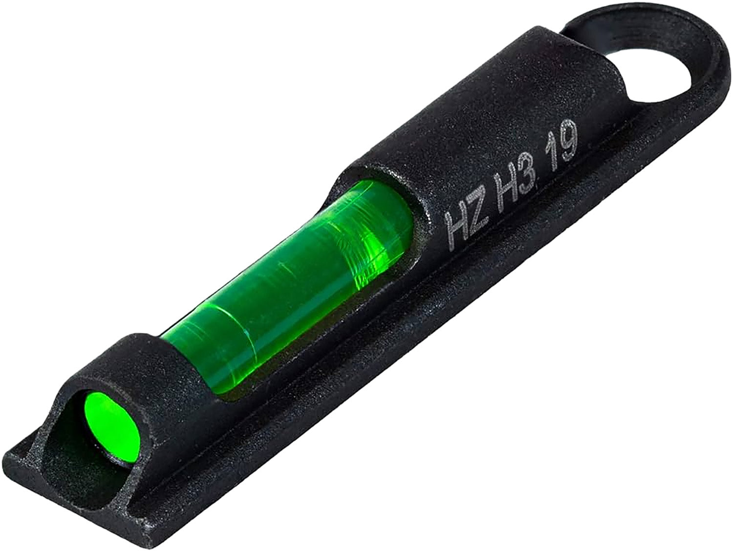HiViz PMN301 LiteWave H3 CompSight Bead Replacement Front Sight Black | Green Tritium/Fiber Optic Front Sight Universal Threads
