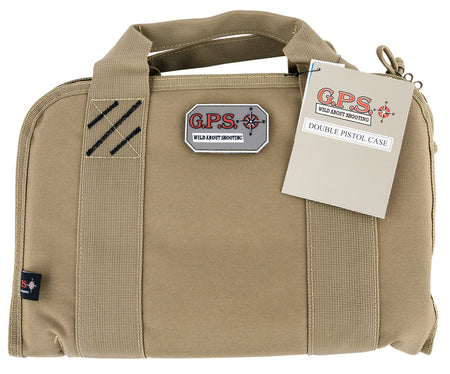 GPS Bags 1308PCT Double Tan Nylon w/ Visual ID Storage System