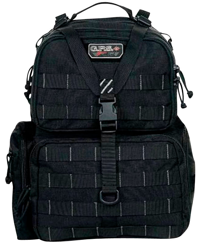 GPS Bags T1913BPB Tactical Black 1000D Polyester 4 Handguns