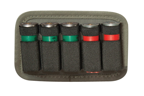 GPS Bags 207SH5 Shotshell OD Green 1000D Nylon Hook & Loop Mount