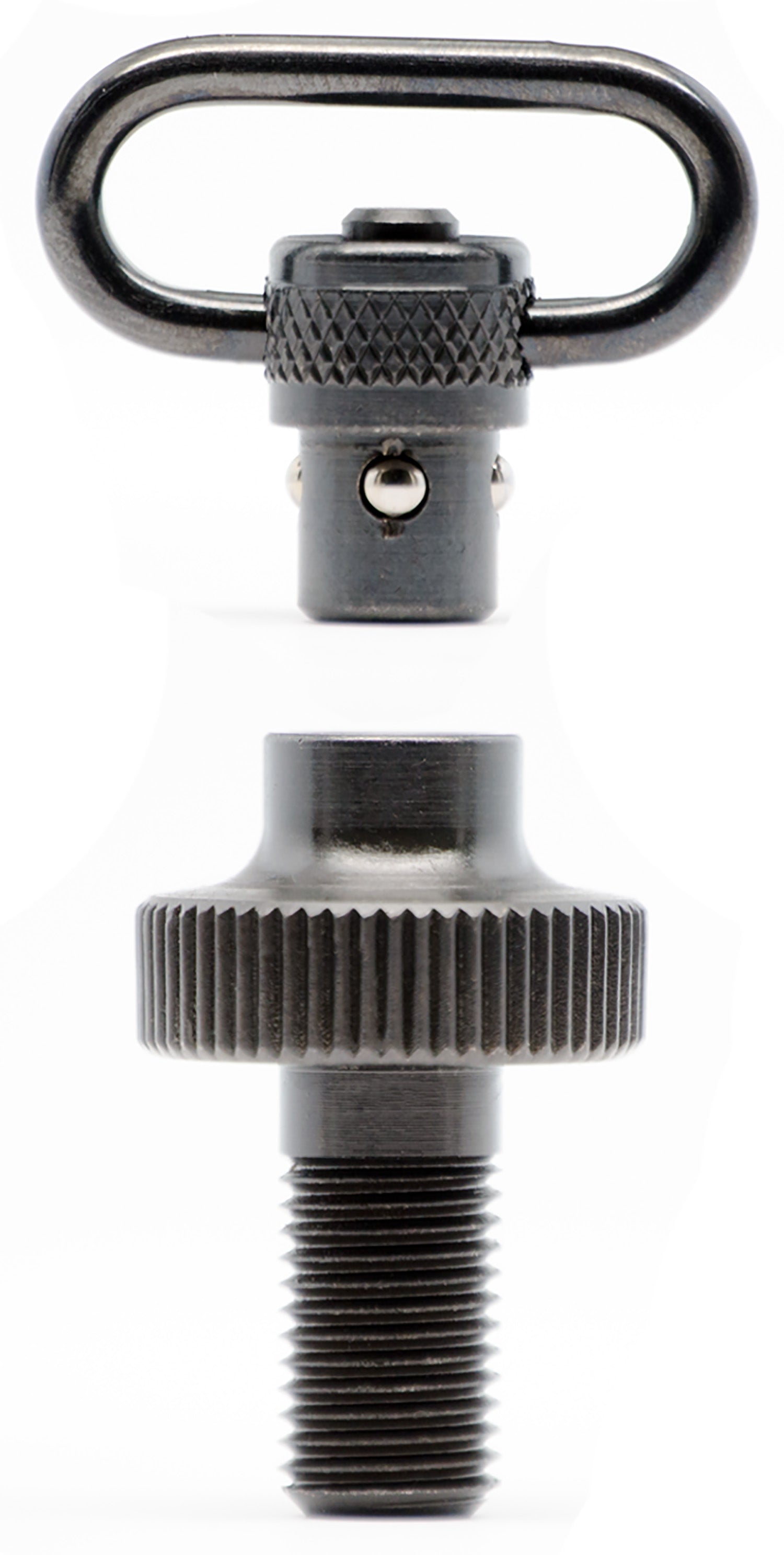 GrovTec US Inc GTSW308 Mag Cap Shotgun 1" Push Button Black Oxide Mossberg 500 12 Gauge Steel
