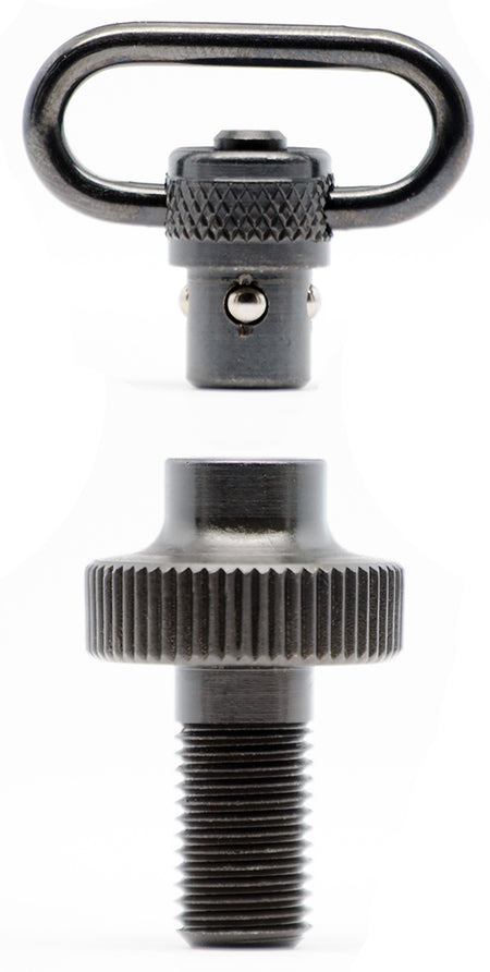 GrovTec US Inc GTSW308 Mag Cap Shotgun 1" Push Button Black Oxide Mossberg 500 12 Gauge Steel