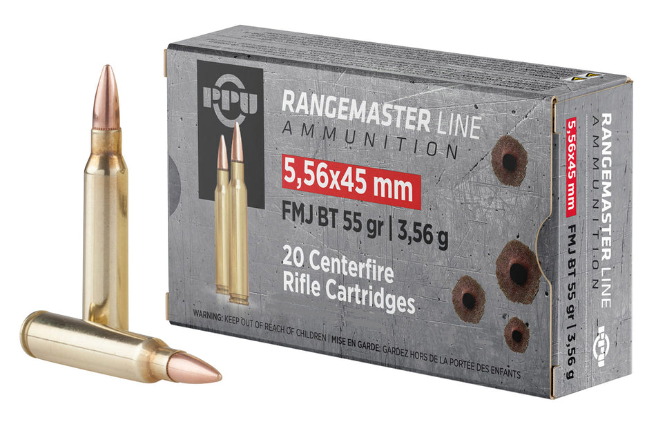 Prvi Partizan 5.56x45mm NATO Rangemaster Ammo Can 55gr FMJ Ammo