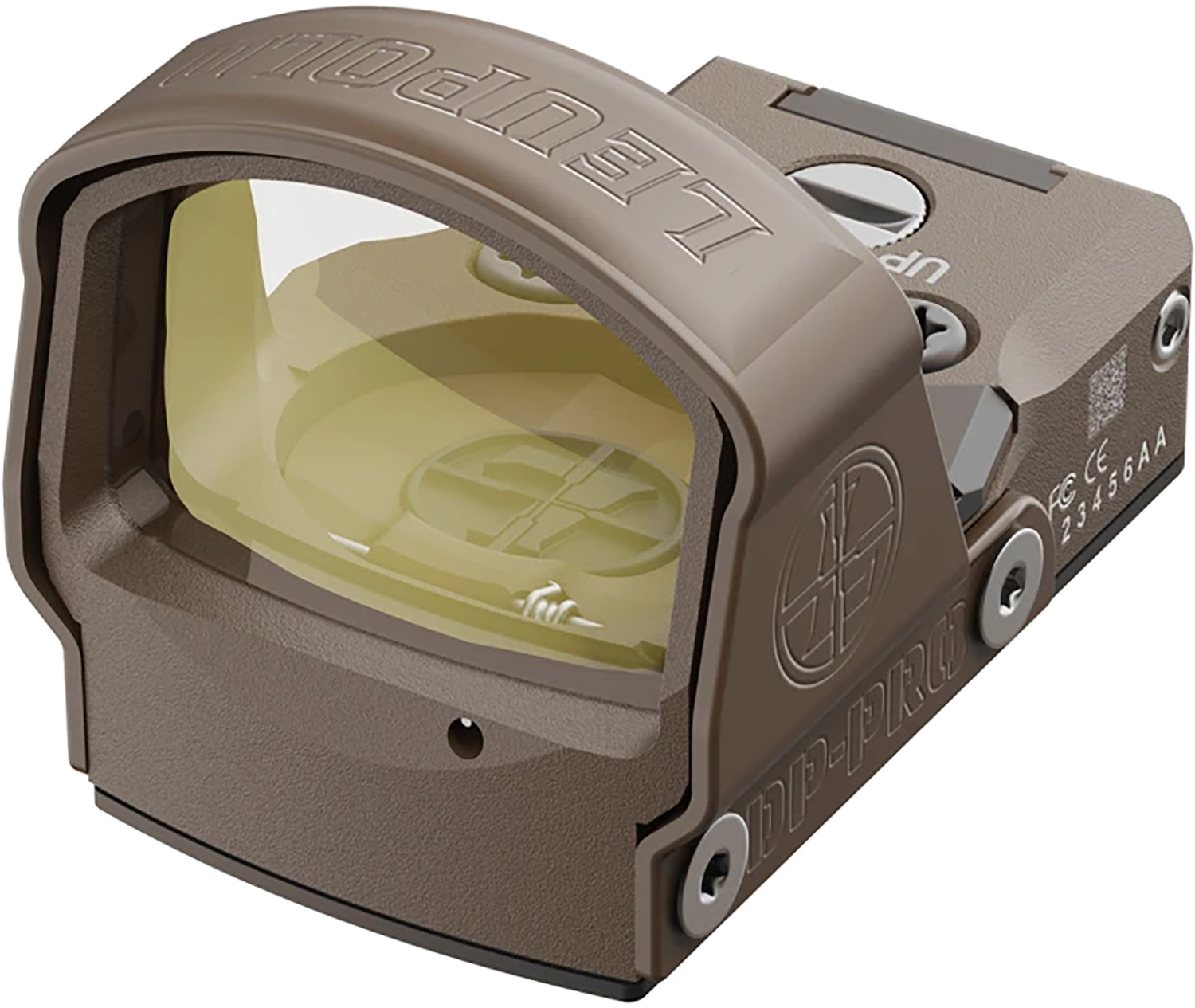 Leupold 181106 DeltaPoint Pro Flat Dark Earth 1 x 1.01" x 0.68" 6 MOA Red Dot