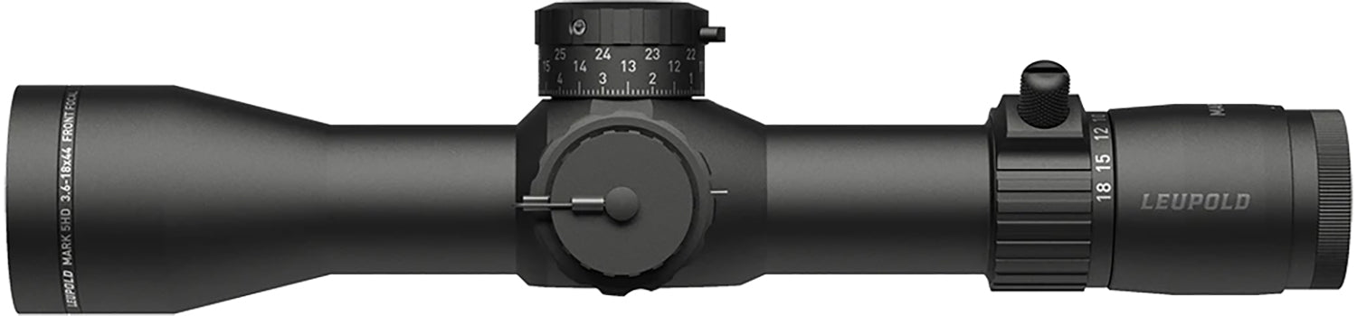 Leupold 180725 Mark 5HD Matte Black 3.6-18x44mm M5C3 Illuminated FFP PR1-MIL Reticle 35mm Tube
