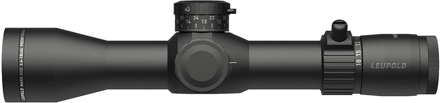 Leupold 180726 Mark 5HD Black Matte Black 3.6-18x 44mm 35mm Tube PR1-MIL Reticle First Focal Plane