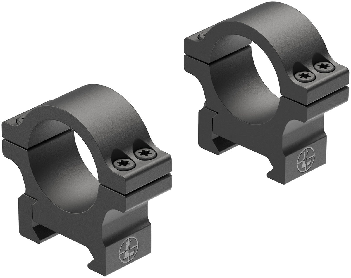 Leupold 180943 Open Range Cross-Slot Matte Black 1" Low