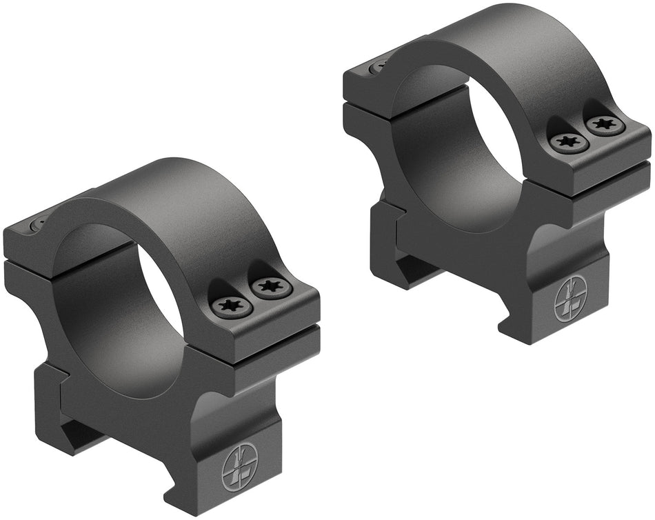Leupold 180943 Open Range Cross-Slot Matte Black 1" Low