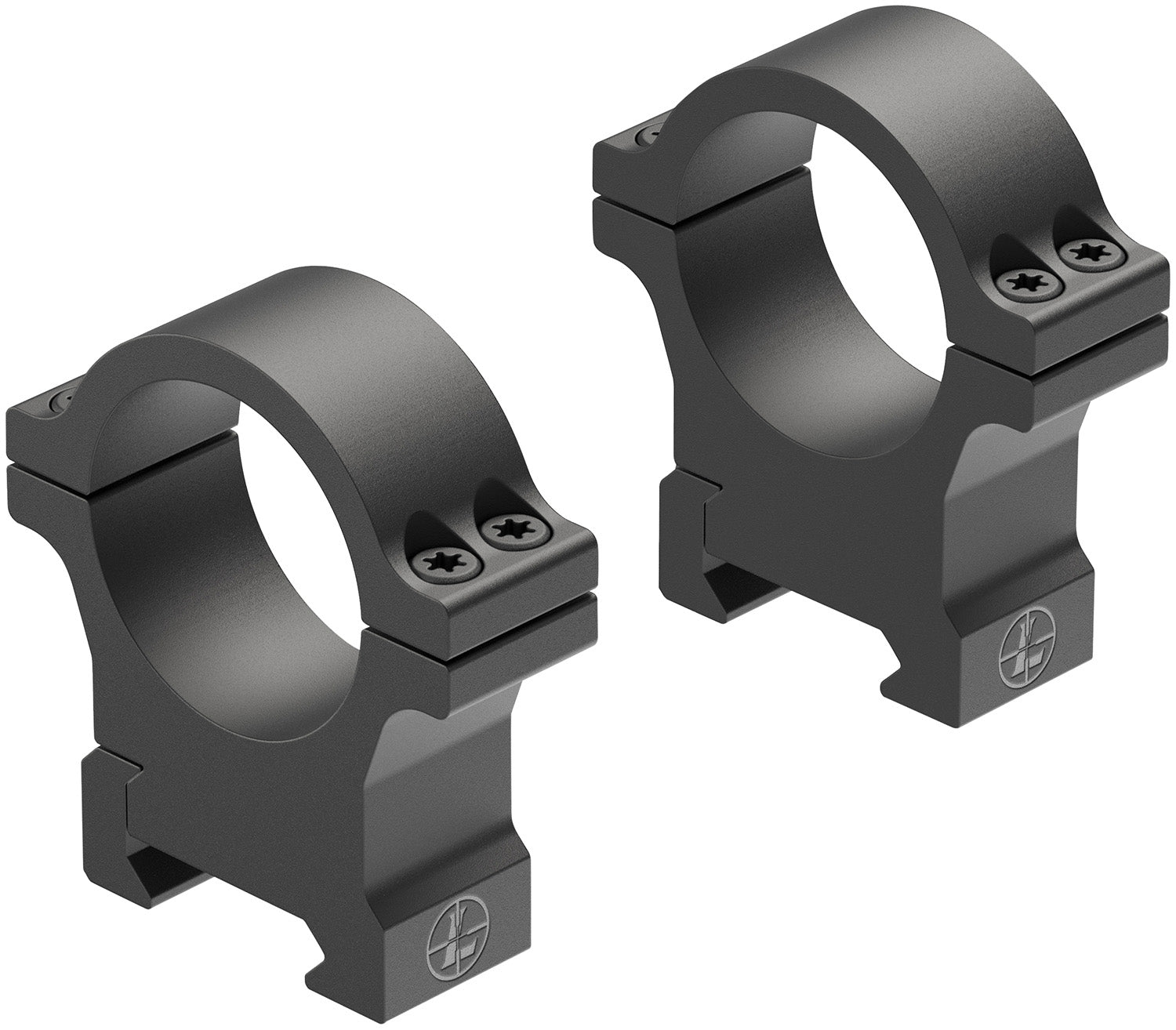 Leupold 180948 Open Range Cross-Slot Matte Black 30mm High