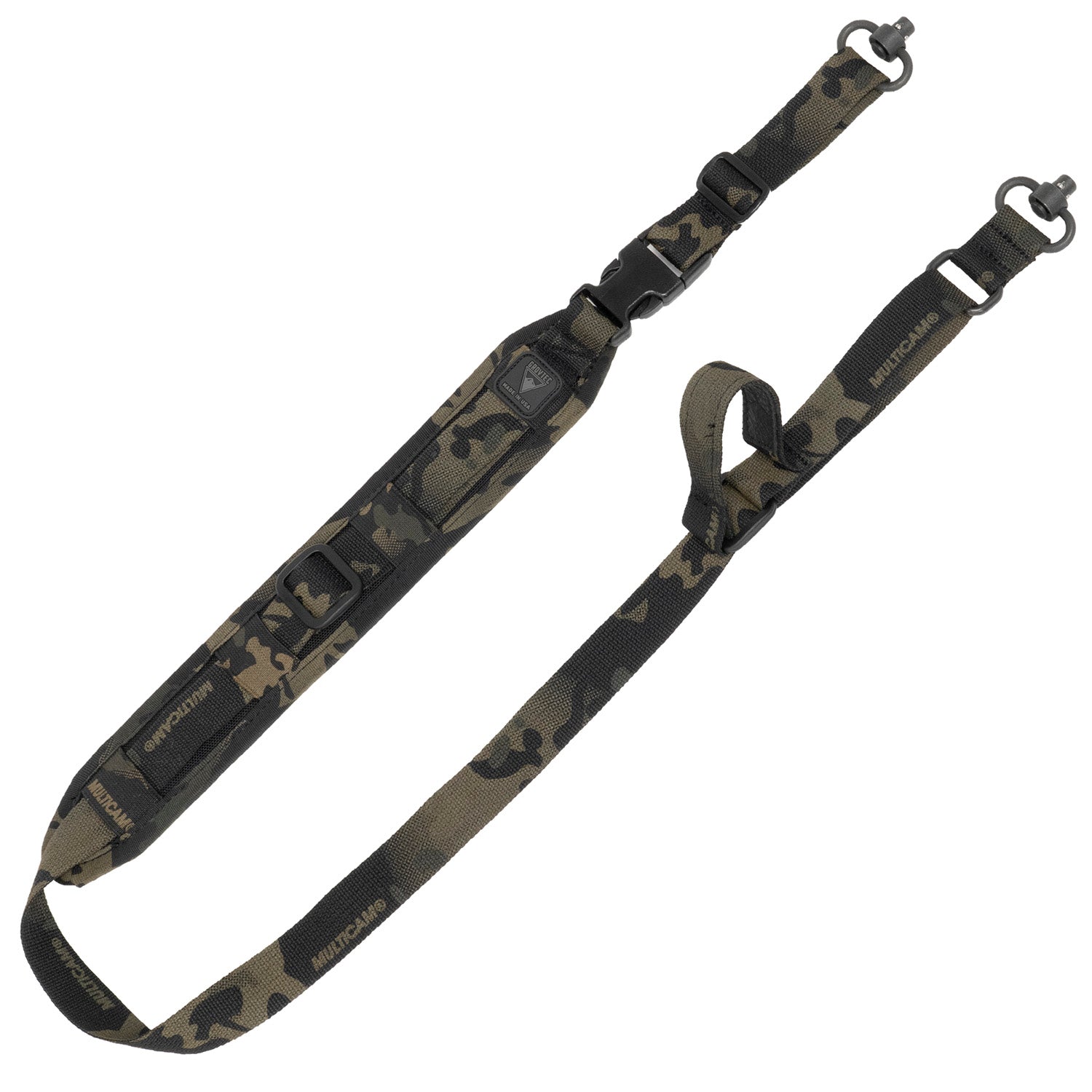 GrovTec US Inc GTSL326 QS 2-Point Sentinel Black Multi-Cam Adjustable Rifle/Shotgun