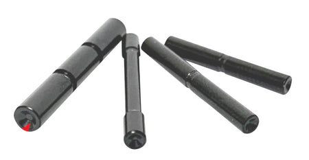 Cross Armory CRG4PSBK 4 Pin Set Dimpled Compatible w/Glock Gen4 4140 Steel Pistol