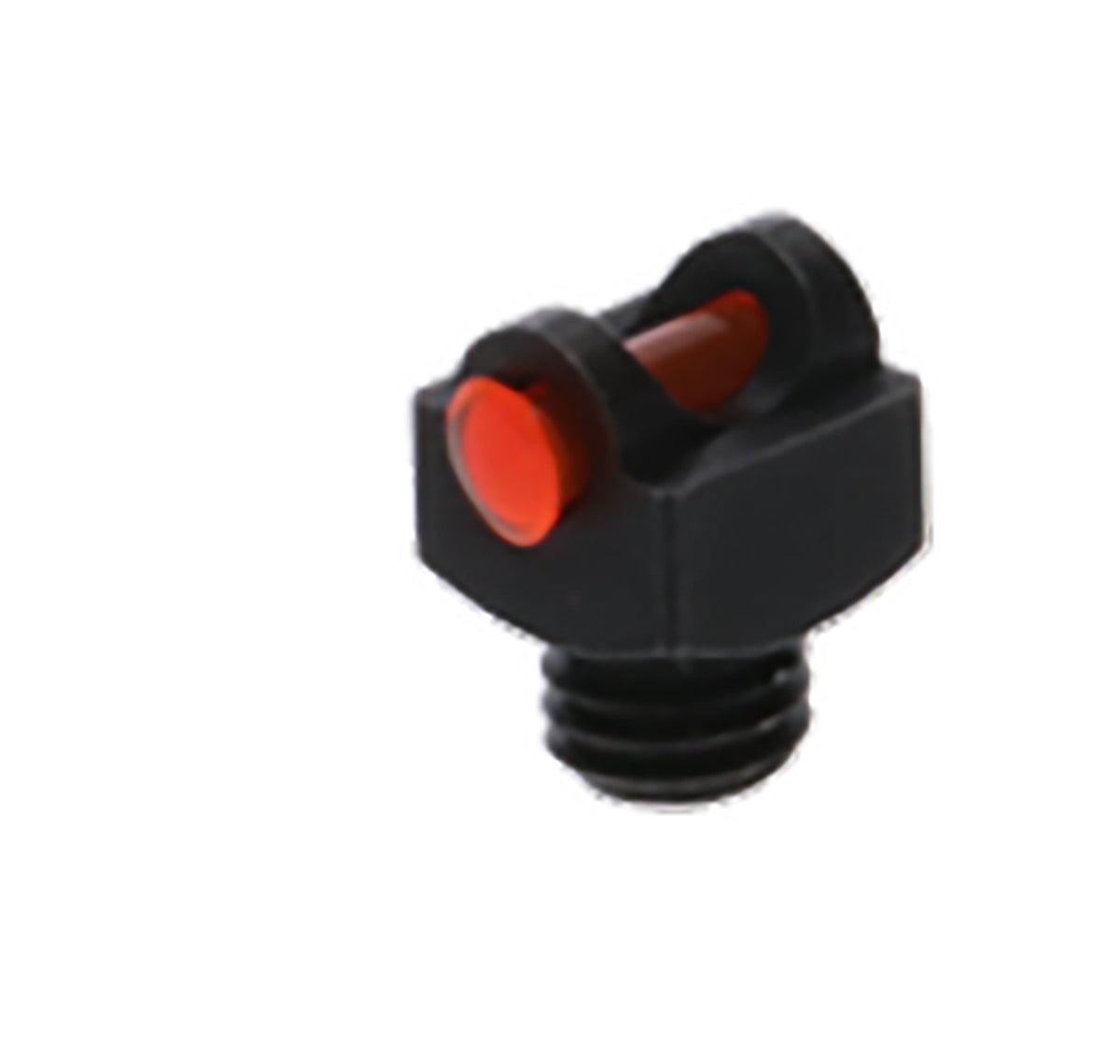 TruGlo TG954CR StarBrite Deluxe Bead Black | Red Fiber Optic Front Sight 5-40" Threads