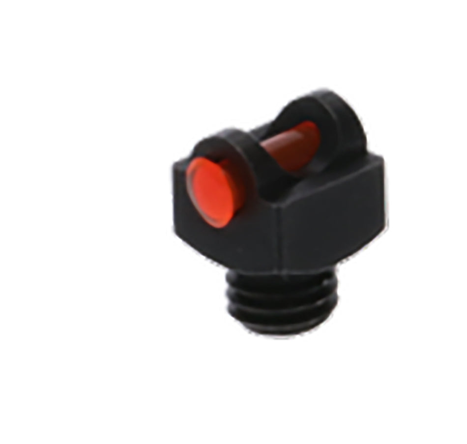 TruGlo TG954CR StarBrite Deluxe Bead Black | Red Fiber Optic Front Sight 5-40" Threads