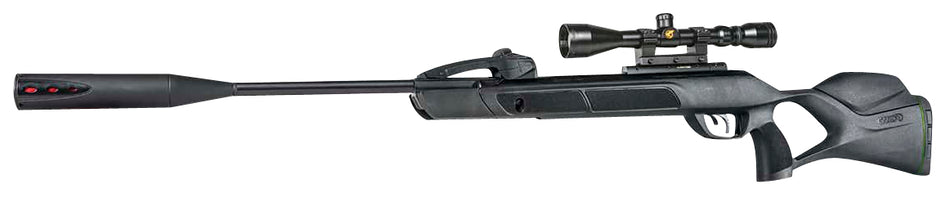 Gamo 611003865554 Swarm Magnum 10X Gen 3 Gas Piston 22 10rd Shot Black Black Steel Barrel Black Receiver Black All Weather Lightweight Thumbhole Stock Scope 3-9x40mm