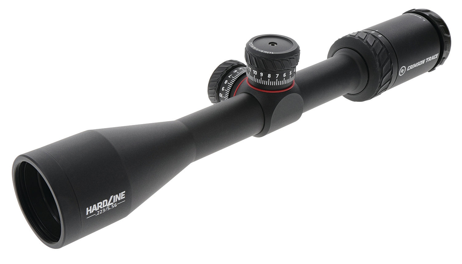 Crimson Trace 0101240 Hardline Black Anodized 3-9x40mm 1" Tube BDC 223/5.56 Reticle