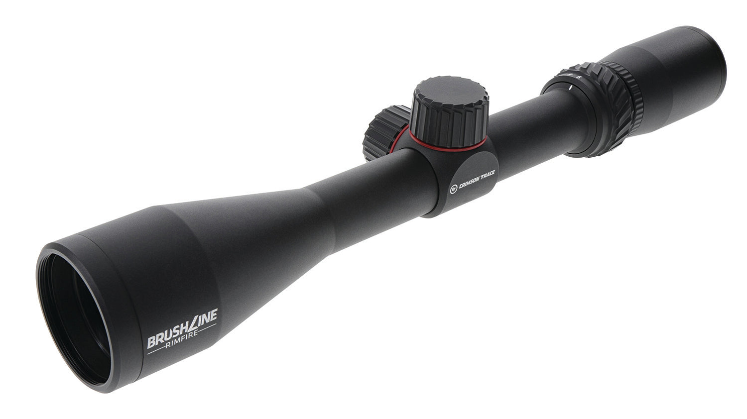Crimson Trace 0101580 Brushline Black Anodized 3-9x40mm 1" Tube BDC Rimfire Reticle