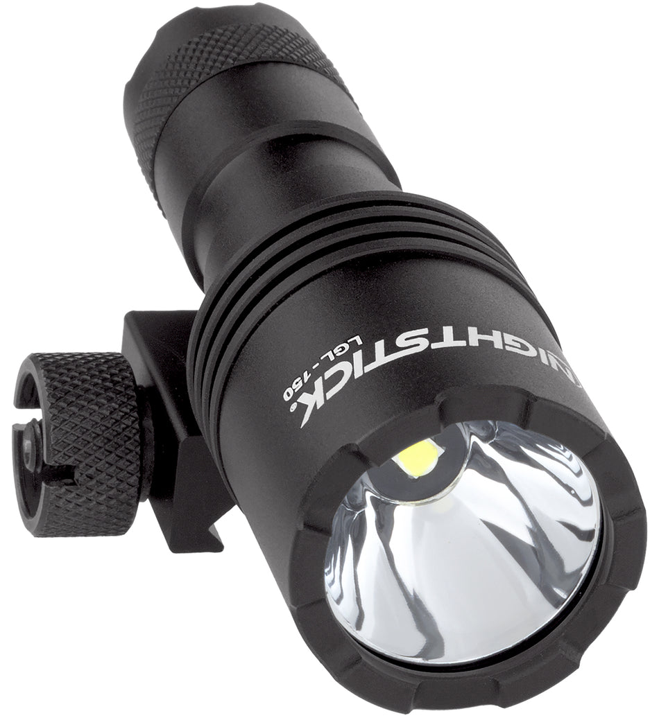 Nightstick LGL150 Compact Long Gun Light Kit Black Anodized 450 Lumens White LED Bulb