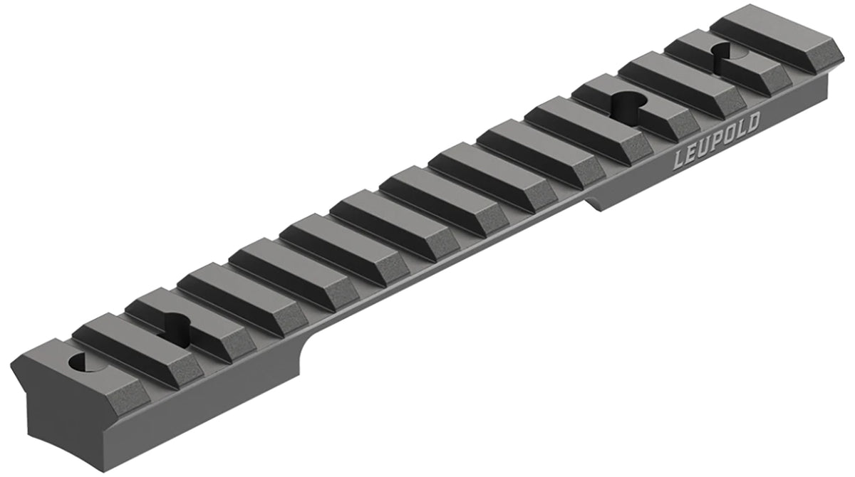 Leupold 180950 BackCountry Cross-Slot Base Matte Black Remington 700 20 MOA