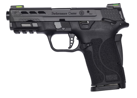 Smith & Wesson 13223 Performance Center M&P Shield EZ M2.0 9mm Luger 3.83" 8+1 Matte Black Black Armornite Stainless Steel Ported Slide Black Polymer Grip