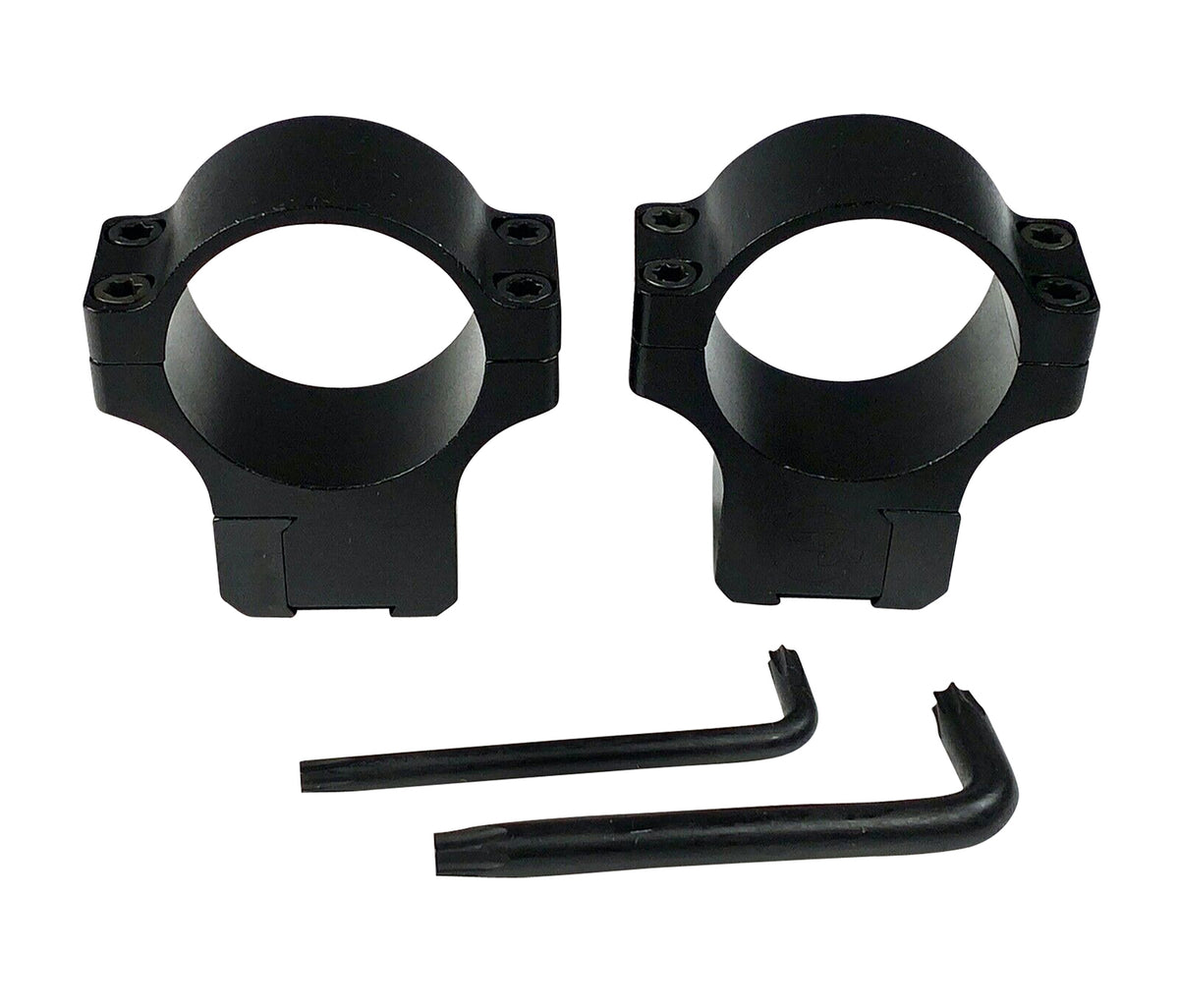 CZ-USA 40087 CZ Rings 457/455 Matte Black 30mm Medium