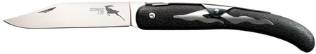 Cold Steel CS20KJ Kudu Lite 4.25" Folding Plain Polished 5Cr15MoV SS Blade/Black Woodgrain Zy-Ex Handle