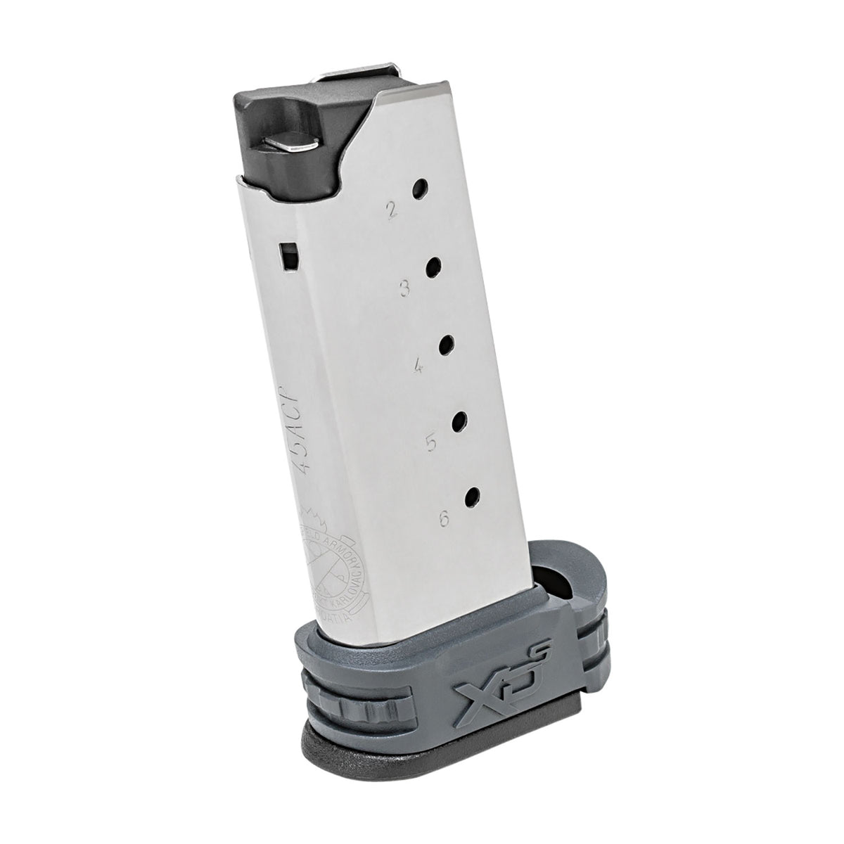 Springfield Armory XDS5006Y XD-S 6rd 45 ACP SS/Gray Steel