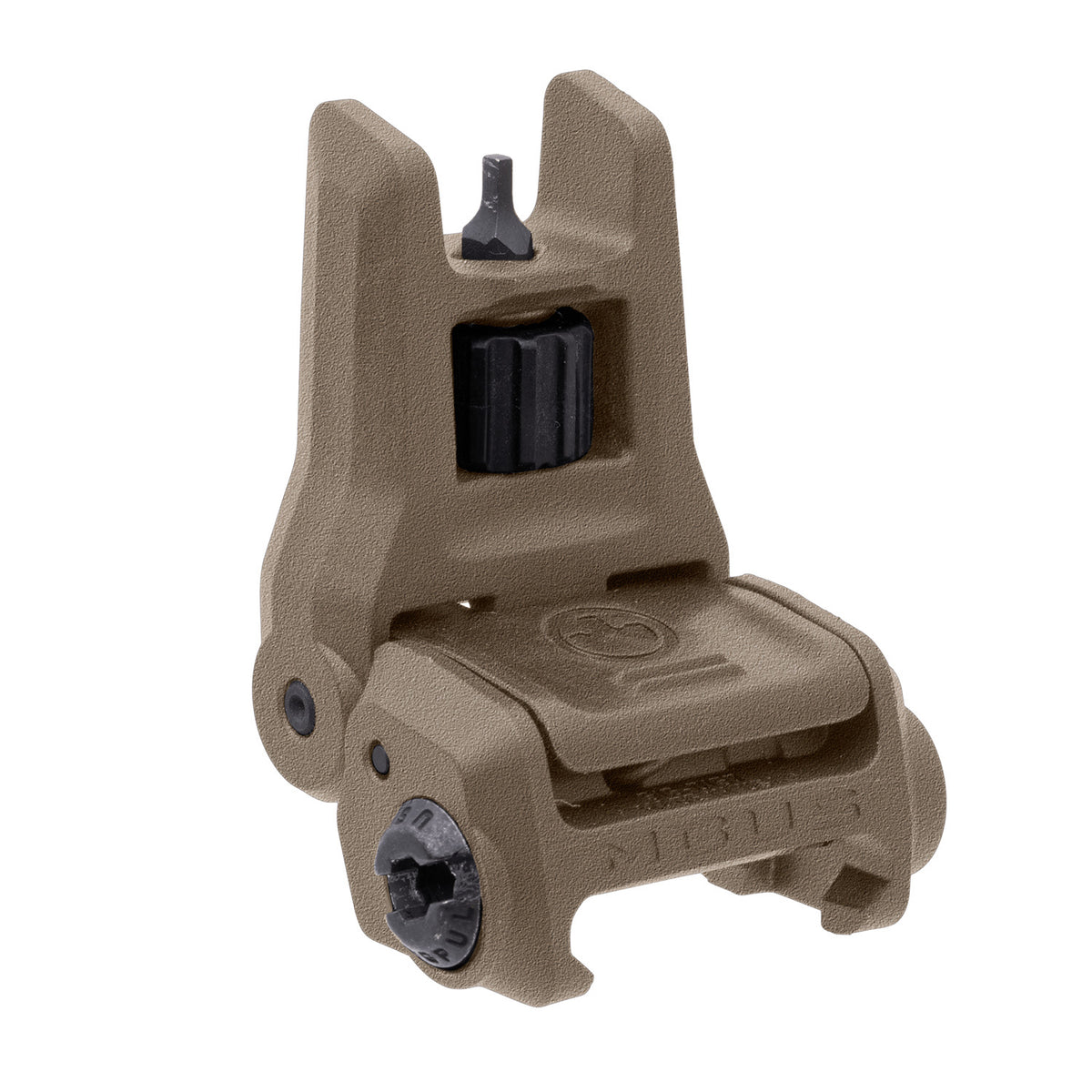 Magpul MAG1166-FDE MBUS 3 Sight Front Flat Dark Earth Flip Up AR-10/AR-15/M4/M16/M110/SR-25
