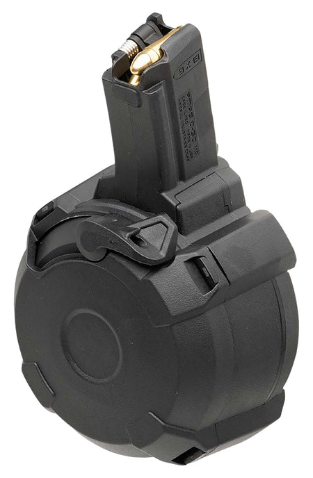 Magpul MAG1181BLK PMAG Black Drum 50rd 9mm Luger for H&K MP5/94