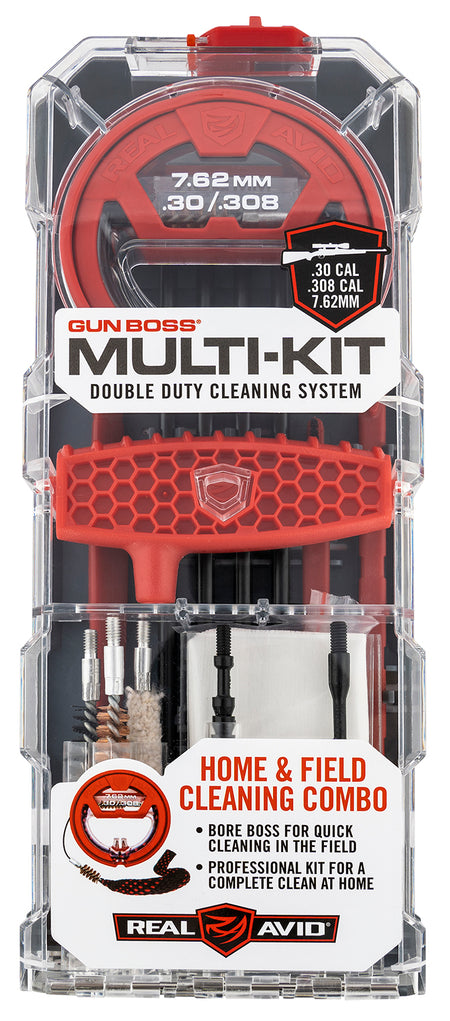 Real Avid AVGBMK308 Gun Boss Multi-Kit 7.62mm 30 Cal 308 Cal Rifle