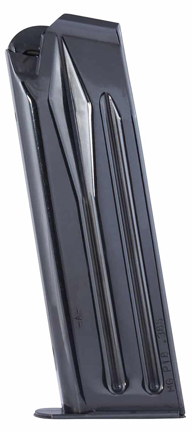 Mec-Gar MGP183817B Standard 17rd 38 Super Fits Para Ordnance P-18 Blued Carbon Steel