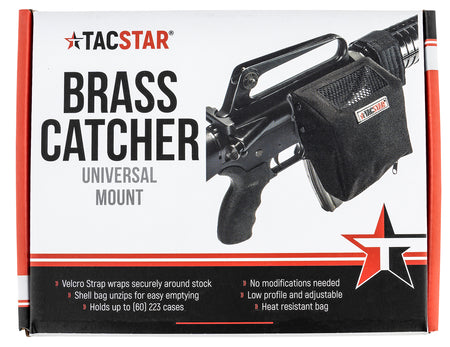 Lyman 1081245 Universal Brass Catcher Black Canvas Velcro Mount
