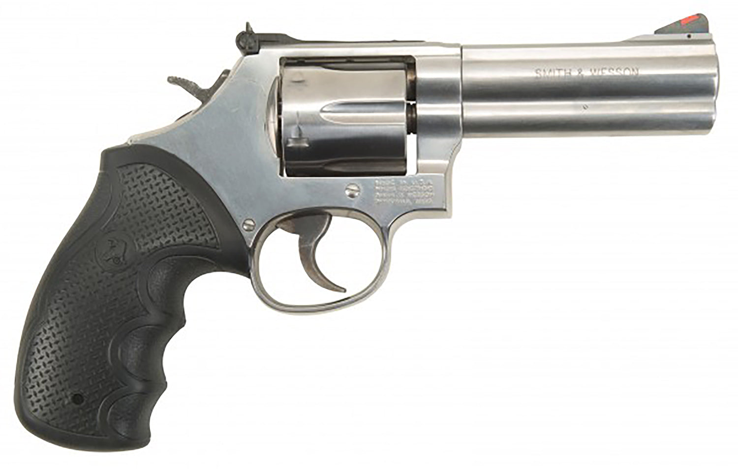 Lyman 02478 Diamond Pro Diamond Checkering Black Rubber with Finger Grooves for S&W J Frame with Round Butt