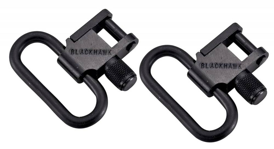 Blackhawk 70SW01BK Lok-Down  1" Blued Steel
