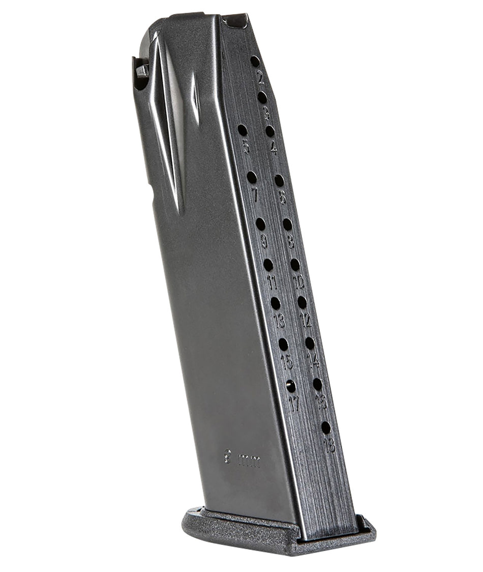 Walther Arms 2856891 PDP 18rd 9mm Luger Black Steel