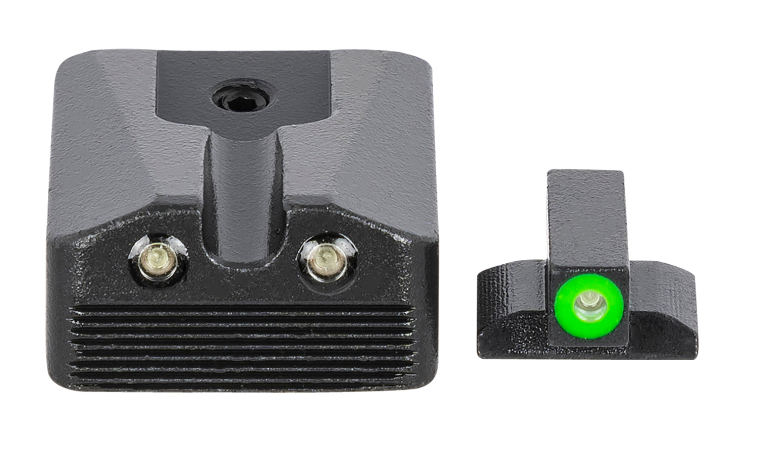 Meprolight USA 412213111 Hyper-Bright Green Tritium Green Outline Front Sight-Green Tritium Black Outline Rear Sight Kimber 1911 WEDGE